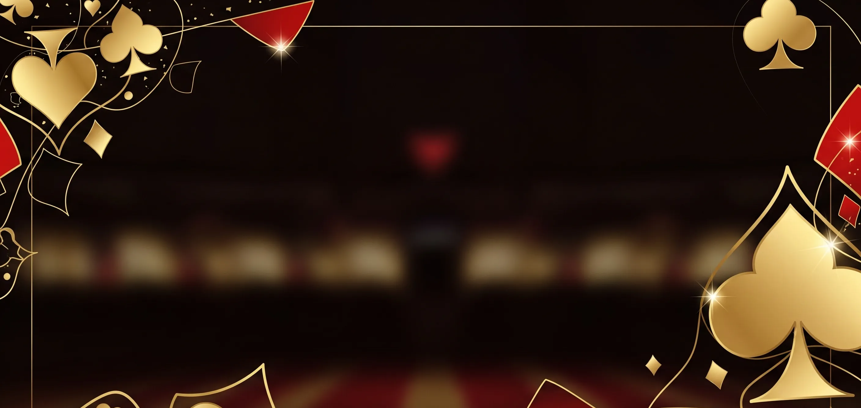 Upeachy Gaming Hero Image: Luxurious casino floor with golden accents
